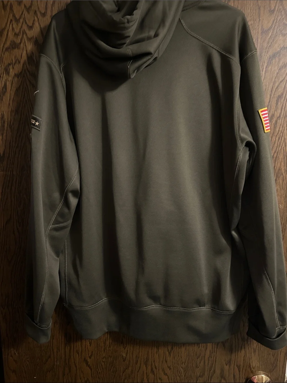 Nike salute to service Olive Green Green Bay Packers  Hoodie